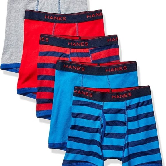 Boys Comfort Flex Fit Sport Ringer Boxer Briefs - Picture 1 of 8